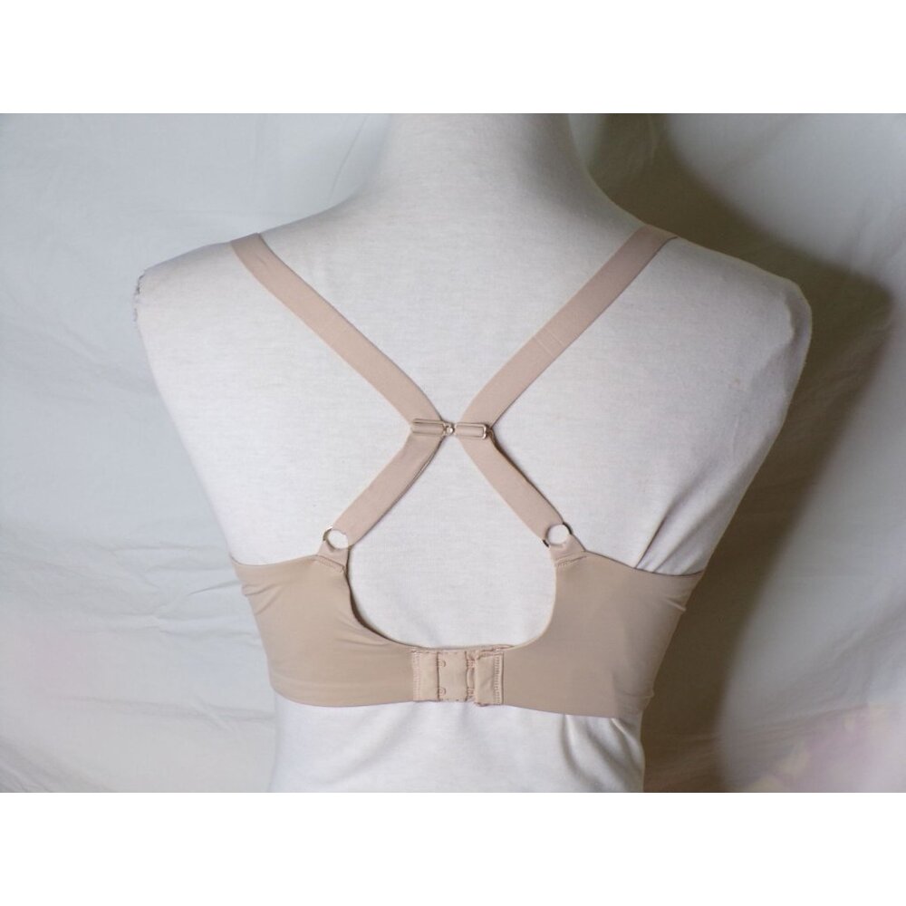 🆕 NATORI Minimal Underwire Push Up Convertible T-Shirt Bra 34D Beige #727229 - Picture 11 of 12